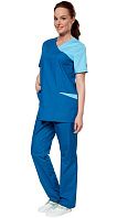 Комплект женский 'Волна' мор. волна