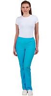 Брюки женские 'Классика' бирюзовые